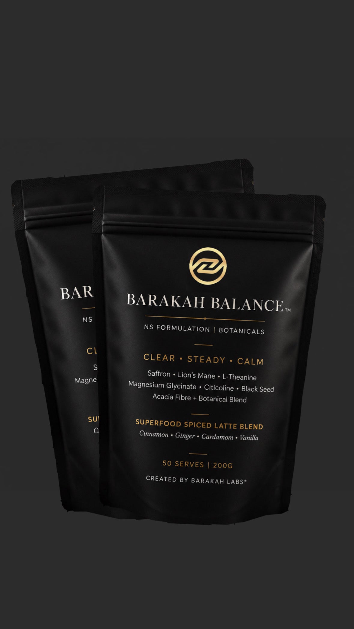 BARAKAH BALANCE™  Ritual Duo | Premium Superfood Latte Blend